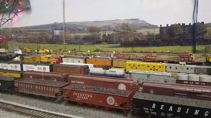 model railroad trains of the Atlantic coast line railroad museum Wilmington North Carolina