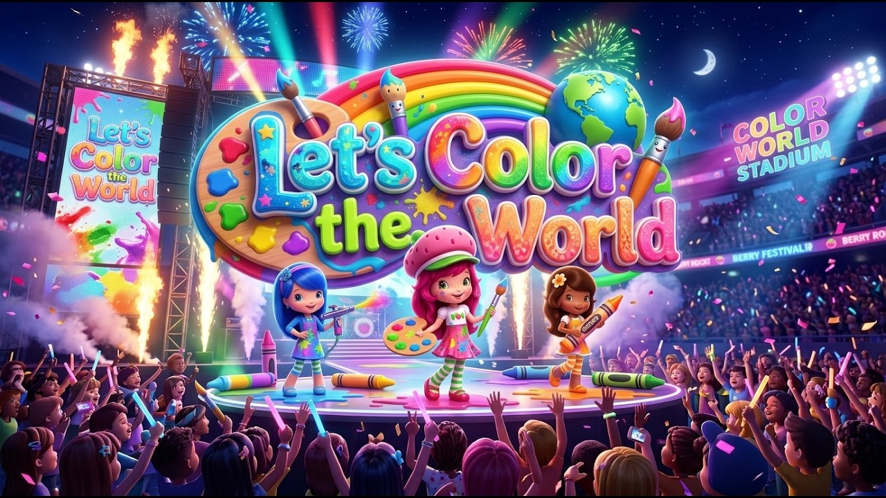 Let's Color the World | Fun Color Song Kids - YouTube