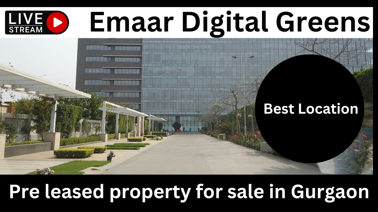 Pre leased property for sale in Emaar Digital Greens Gurgaon