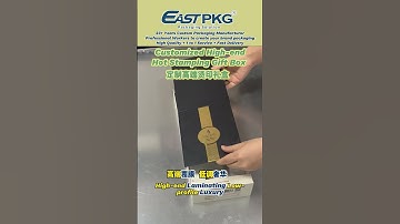 Save 90% Space!Foldable Gift Box | Custom Brand Packaging Solution #CustomBox #GiftBox