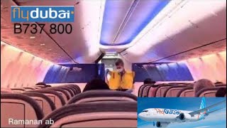 Flydubai Economy Cabin review Boeing 737 800#flydubai #boeing737