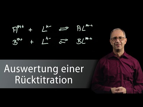 Video: Wann verwenden wir die Rücktitration?