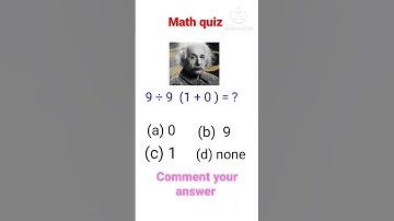 Math quiz