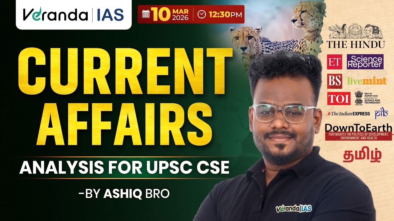 10 March 2026 Current Affairs | Current Affairs Today in Tamil |  Ashiq Bro | Daily Current Affairs