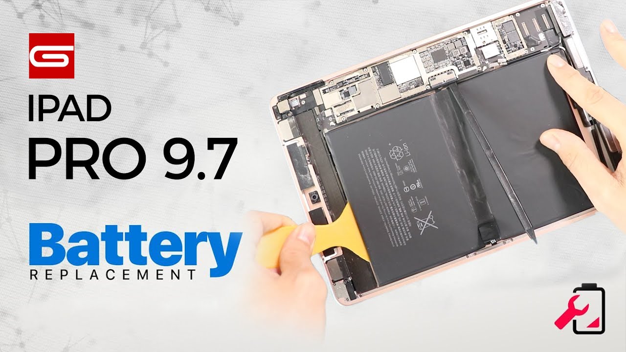 iPad Pro 9.7 Battery Replacement - YouTube