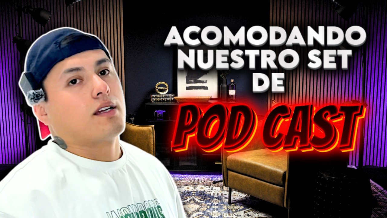 ACOMODANDO NUESTRO FUTURO SET DE POD CAST | LOS MUÑECOS