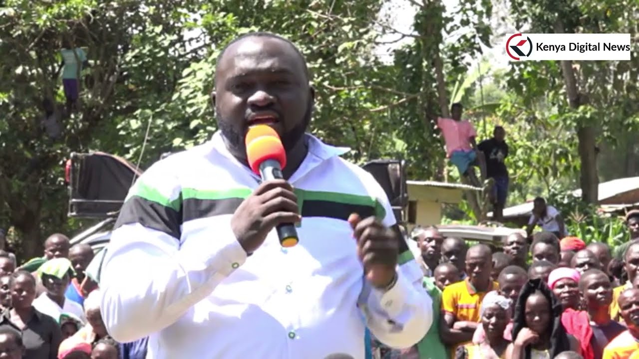 Bungoma Senator hopeful Wafula Wakoli's last message to residents!!