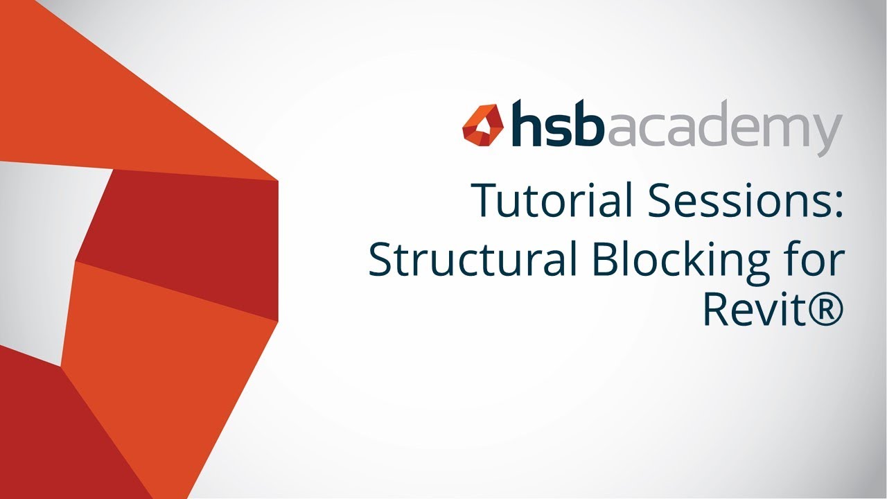 hsbStickFrame: Structural Blocking for Revit® - YouTube