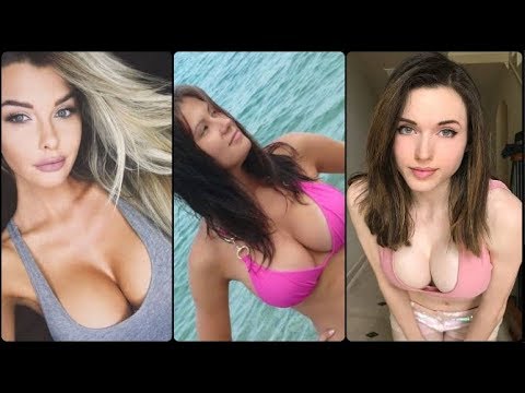 Красивые девушки с шикарной грудью! Чувственное видео с милыми девушками!