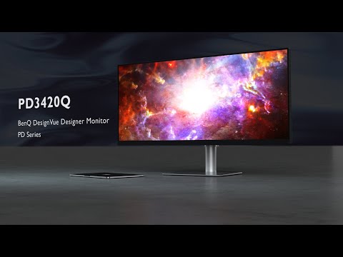 BenQ PD3420Q DesignVue Designer Monitor - Create Irresistible