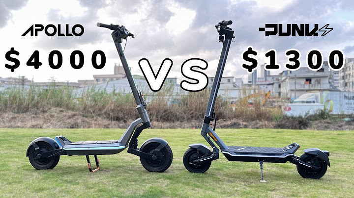 If Tesla Cybertrucks were Electric scooters! // Apollo Pro vs Punk Rider Pro
