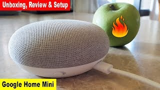 Google Home Mini Unboxing, Full Review, Complete Setup | How to Use Google Home Google Home Mini Unboxing Setup Full Tutorial