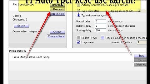 HOW TO USE PF AUTO TYPER LODER