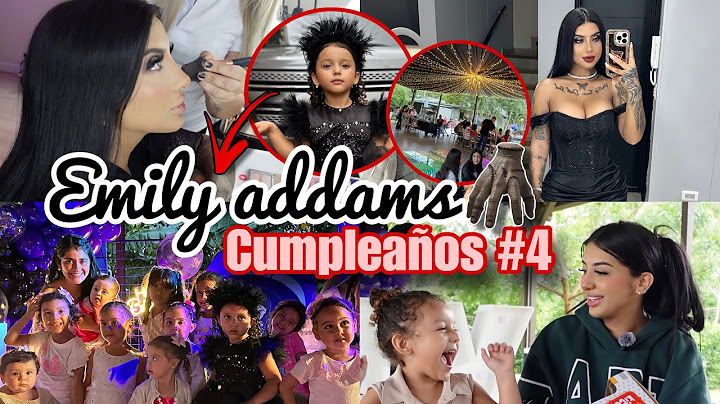🎂✨CUMPLEAÑOS #4 DE EMILY * su fiesta de merlina * | Sofi Muñoz