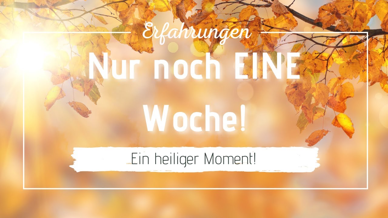 Nur noch EINE Woche zu leben! (Teil 2/4) YouTube