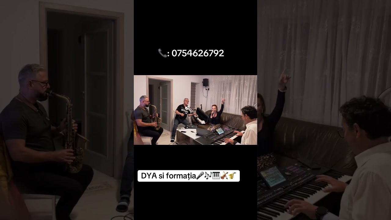 DYA si formația🎤🎹🎺🎻 