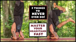 How To Headstand & What To NEVER EVER Do! | Headstand For Beginners Masterclass screenshot 3