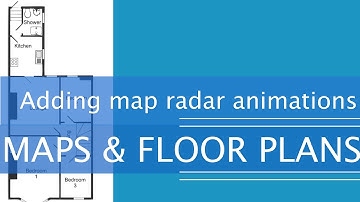 Adding Map Radar Animations to Maps/Floor Plans in a SeekBeak 360º Virtual Tour