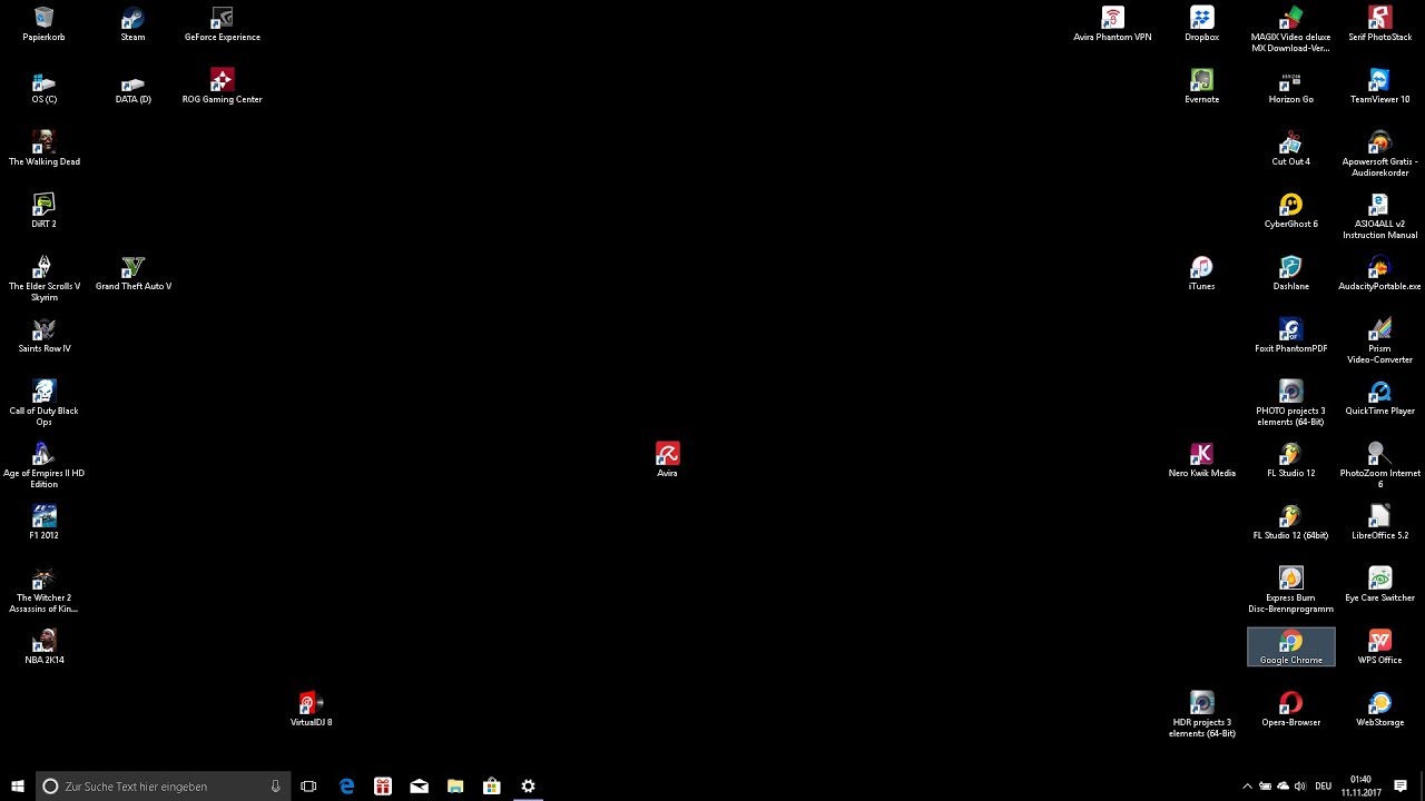 Windows 10 Ihr Hintergrund Ist Schwarz Youtube