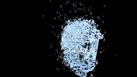 water morphing maya realflow