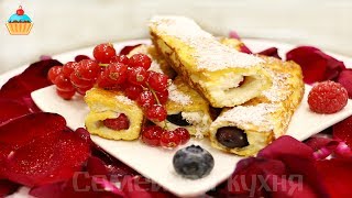 Рулетики - Гренки на ЗАВТРАК - ну, оОчень вкусные! Рулетики - Гренки на ЗАВТРАК - ну, оОчень вкусные!