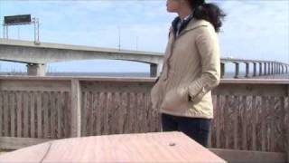 Looking at Confederation Bridge from New Brunswick side. What a marvel. A little info included. The Confederation Bridge joins the 