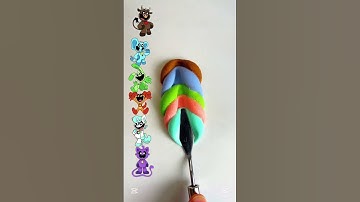 Guess The Mixed Colors Of Squid Game 2 （Part 2） #squidgame2 #squidgame #colormixing #satisfying