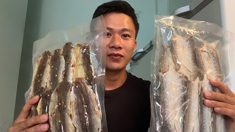 Cá khô các loại từ biển đảo