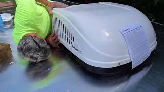 How to install air conditioner unit on RV / Trailer: Part 1