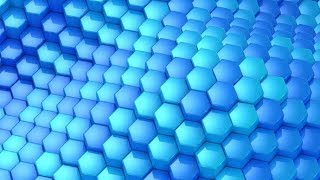Hexagons Formed A Wave | Motion Graphics - Videohive template
