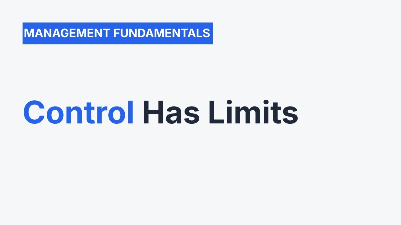Span of Control in Management | How Much Is Too Much?