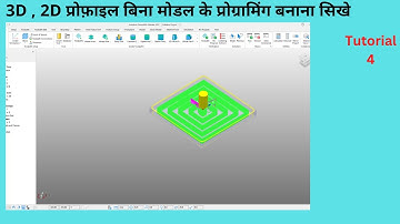 Autodesk Powermill 2021 Tutorials | Powermill 2021 Feature Machining 2D Profile