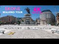 Skopje , Macedonia Walking tour - 4K - May 2021