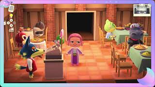 New Tropical Animal Crossing Island chores & Going to Work (HHP)