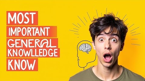 Most Important Knowledge Everyone SHOULD Know Quiz! 📚🔥