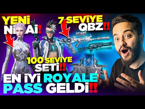 EN İYİ ROYALE PASS GELDİ! BEDAVA GELİŞTİRİLEBİLİR BİZON! YENİ KRİSTAL NİHAİ SET! PUBG Mobile