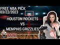 NBA Picks - Rockets vs Grizzlies Prediction, 3/22/2023 Best Bets, Odds & Betting Tips | Docs Sports