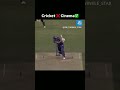 Cricket ❌ Cinema ✔️