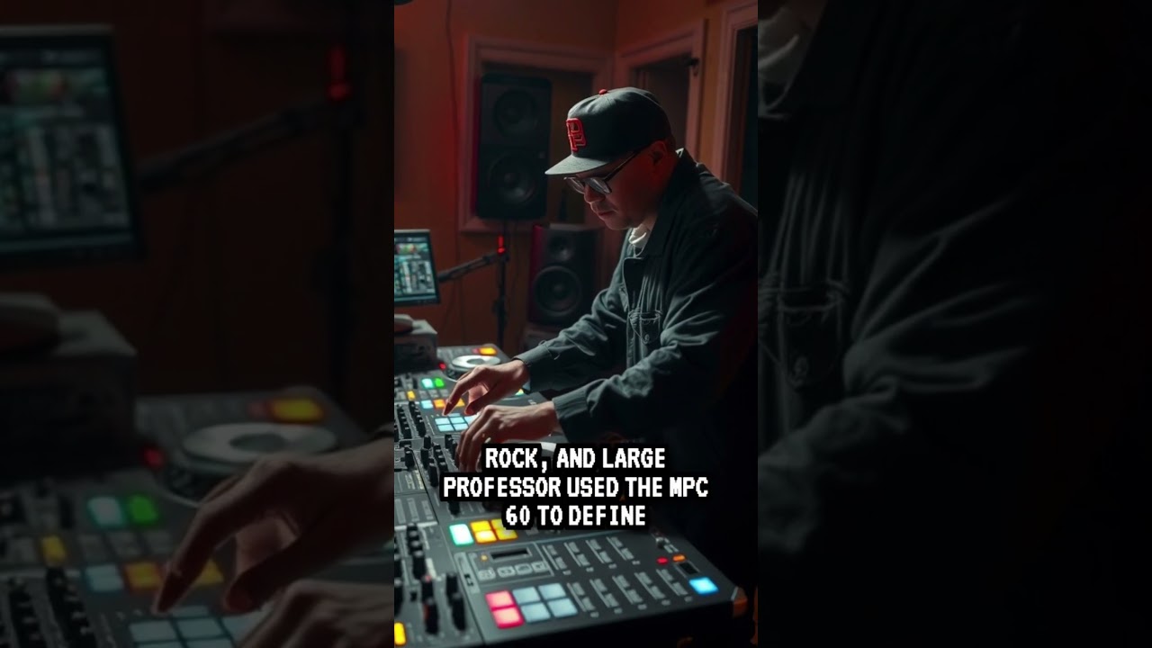 The Akai MPC 60 — the sampler that birthed modern beat culture. 