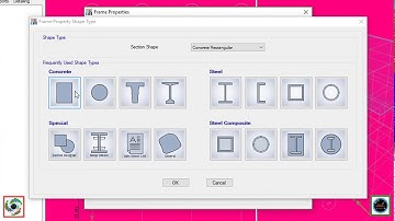 How to Define Frame Section Properties of Beams AND Column in ETABS 2015 Essential Training