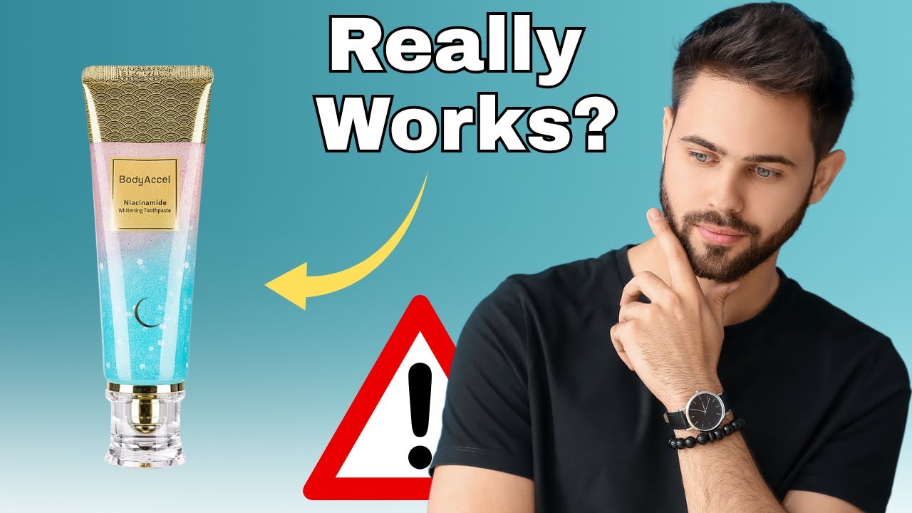 Обзор отбеливающей зубной пасты BodyAccel || Правда или обман?