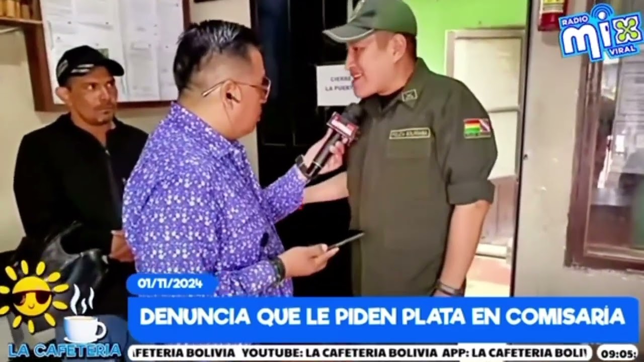 DENUNCIA A POLICÍA DE PEDIR 400 BS