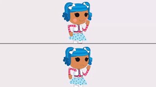 (Lalaloopsy &amp; SebProFan) Mittens acts like a robot Mittens fluff n stuff [Happy or frown]
