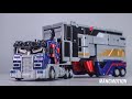 Korea Optimus？Metal Cardbot Heavy Iron truck robot quick review.