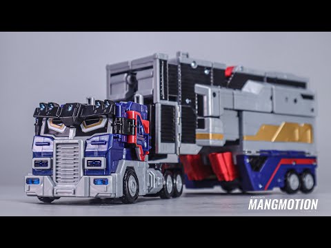 Korea Optimus？Metal Cardbot Heavy Iron truck robot quick review.