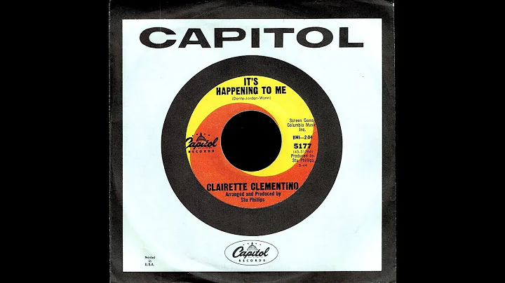 Clairette Clementino - IT'S HAPPENING TO ME (Hollyridge Strings - Stu Phillips)  (1964)