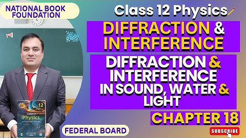 Diffraction and Interference in Sound, Water & Light| DIFFRACTION & INTERFERENCE | Physics 12 | NBF
