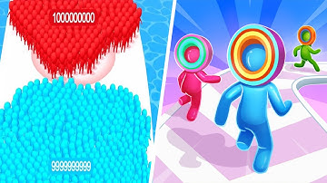 Layer Man 3D VS Count Masters - All Level Gameplay Android,iOS - NEW BIG APK UPDATE