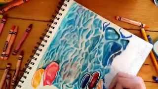 Easy Drawings Using Crayons 2