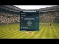 Wimbledon - R16 vs Ravi Sanampudi (3° set)